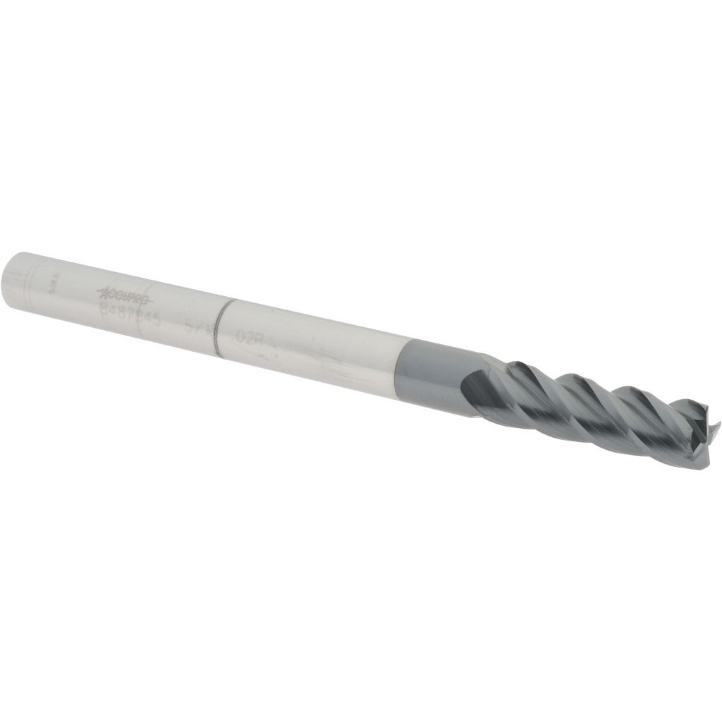 ACCUPRO Accupro 12183517 Corner Radius End Mill 5/16 in 4 Flute