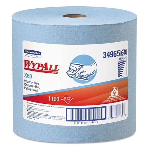 KIMBERLY-CLARK Kimberly-Clark KCC34965 X60 Wipers Jumbo Roll 12.5 x 13.25 inches 1100 Roll
