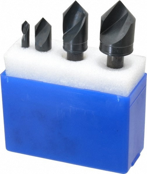 M.A. FORD M.a. Ford 64100002 Countersink Set 4 Pc Hss 82 Degree