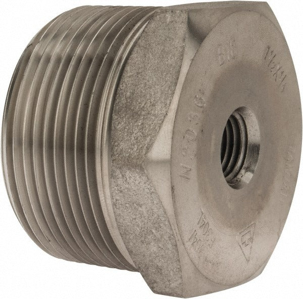 MERIT BRASS Merit Brass 3414D-2404 Pipe Bushing 1-1/2 X 1/4 in Ss