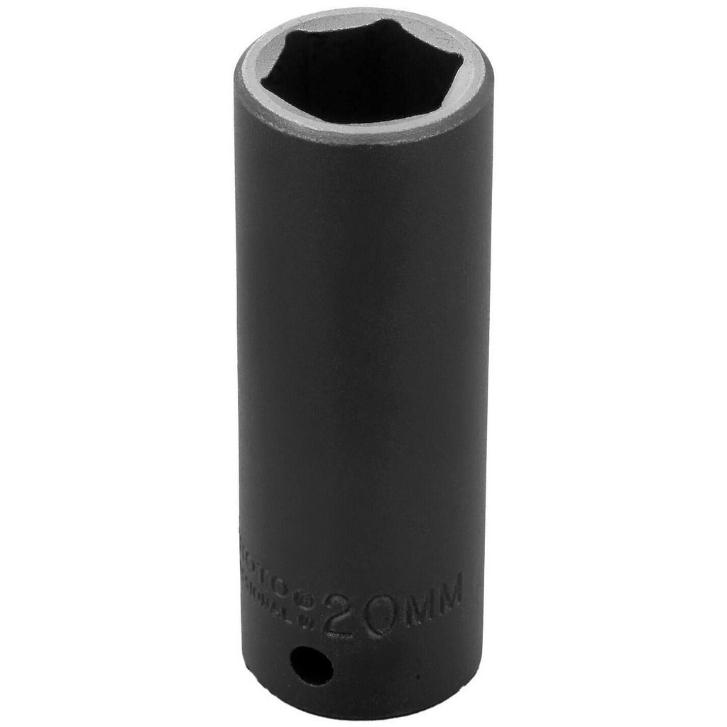 PROTO Proto J7320M Impact Socket 1/2 in Drive 20mm 6-point