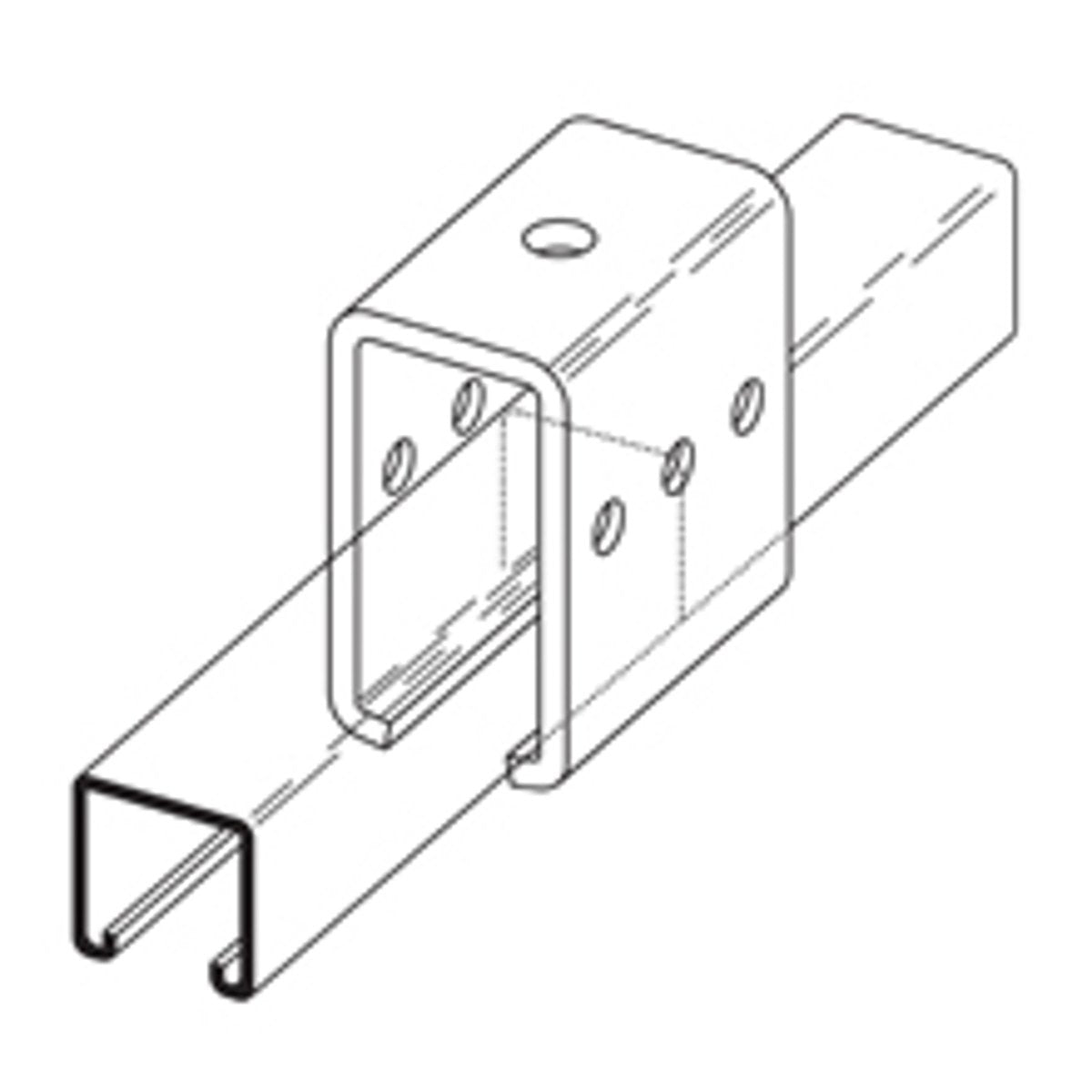 Eaton B350GRN Trolley Beam Support 3.93 H x 1.65 L x 3.5 W Replacement MPN