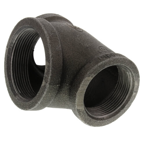 Everflow BMBT1200 Black Bull Head Tee 1-1/2 X 1-1/2 X 2