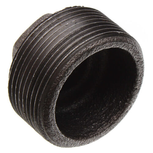 Everflow BMBU1120 1-1/2 x 1/8 Black Hex Bushing