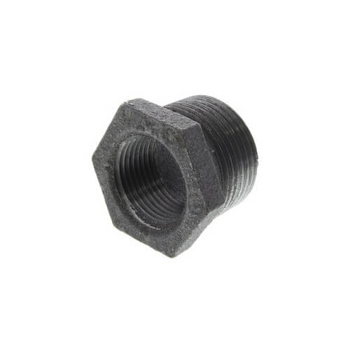 Everflow BMBU4003 Black Hex Bushing 4 x 1-1/2