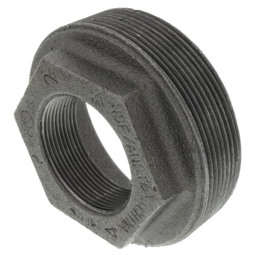 Everflow BMBU4004 4 X 2 Black Hex Bushing