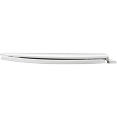 Bemis 175 000 Elongated Open Front Toilet Seat with Cover in White