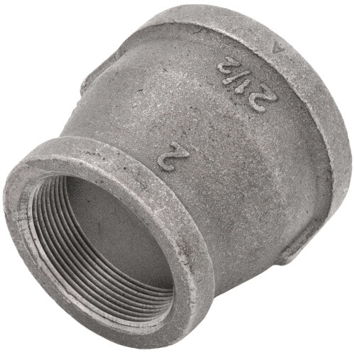 Everflow BMRC2125 2-1/2 X 2 Black Reducing Coupling