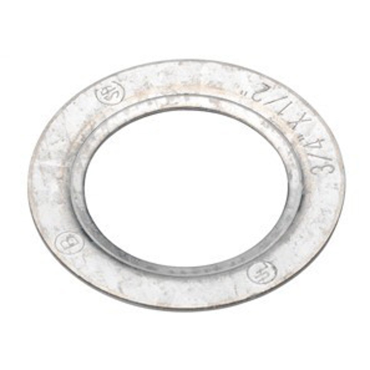 Bridgeport 1064 Washer, Reducing, Galvanized Steel, Size 1 1/4 Inch - 1/2 Inch