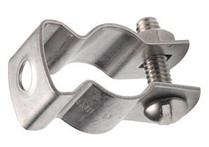 Bridgeport 2125-BN Hanger, Conduit, Steel, Bolt & Nut, Trade Size 2-1/2