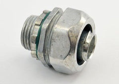 Bridgeport 430-LT2 Connector, Liquid Tight, Zinc Die Cast, Size 1/2 Inch