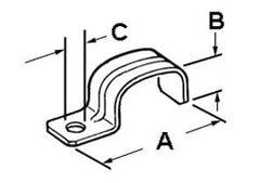 Bridgeport 882-SE Strap CBL ENTR SERV SE/SEU (2) 3 & 2 AWG