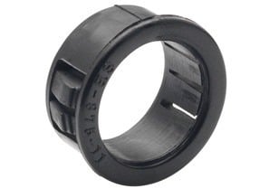 Bridgeport 9792 Bushing, Insulating, Plastic Rated 105 Degrees C, 3/4 Trade Size, Fits 1.125 Actual Hole Dia.