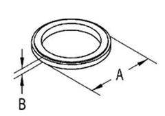 Bridgeport SR-150 1-1/2 Sealing Ring Replacement MPN