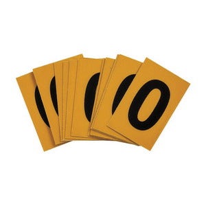 BRADY Brady 3440-O Letter label 2-1/4 in H x 7/8 in W (Card of 10)