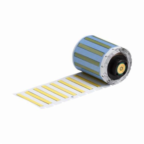 BRADY Brady PSPT-375-1-YL PermaSleeve heat shrink wire and cable labels 3/8 in dia x 1 in 100 per roll