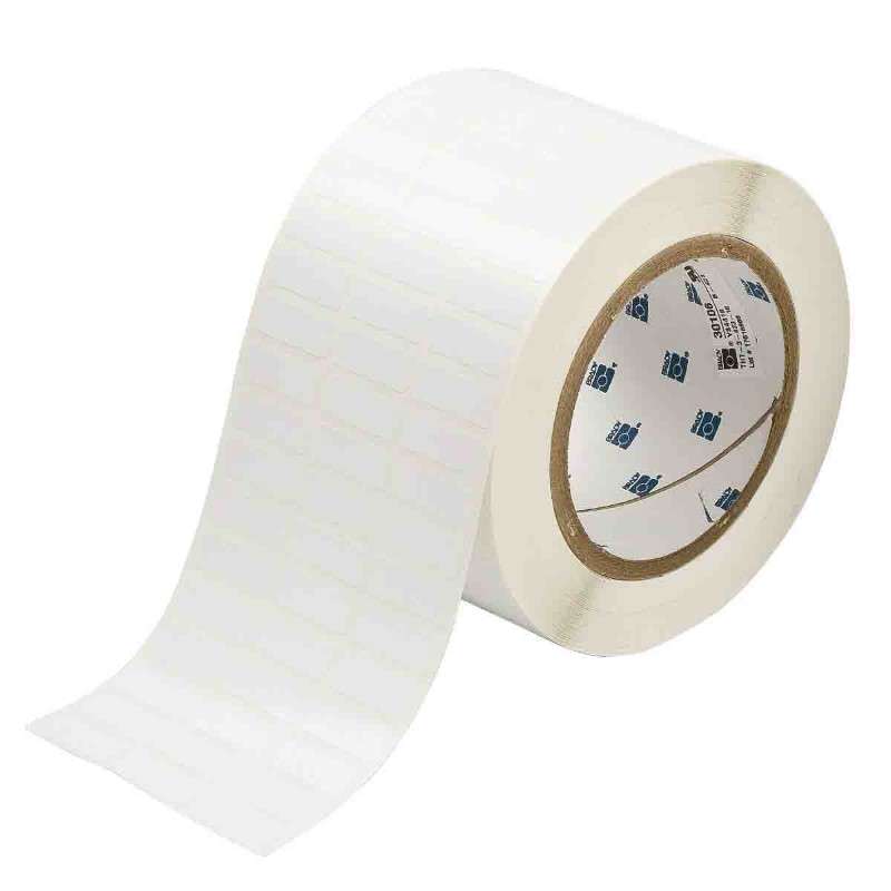 Brady THT-3-423-10 BRA Thermal Transfer Label 0.375 x 1 White Replacement MPN