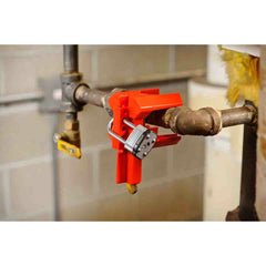 Brady BS07A-RD Prinzing Ball Valve Lo - Small Red