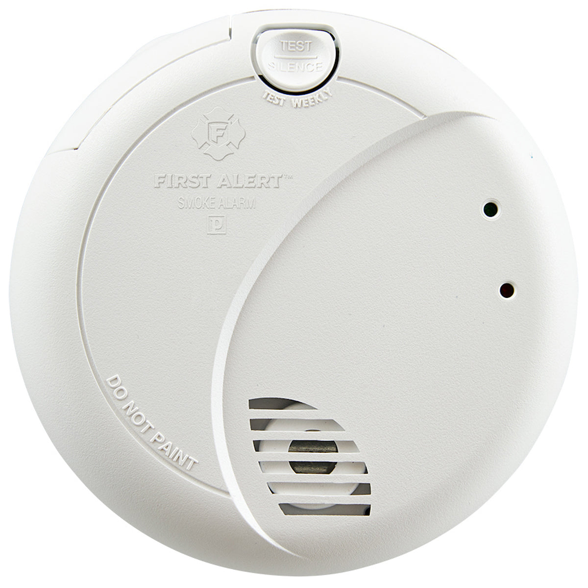 BRK 1042736 Smoke Alarm with Ten Year Sealed 9V Lithium Battery Backup Hardwired Photoelectric