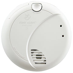 BRK 1042736 Smoke Alarm with Ten Year Sealed 9V Lithium Battery Backup Hardwired Photoelectric