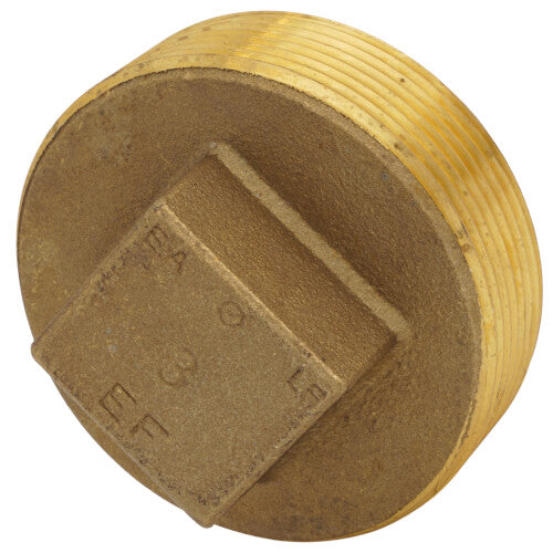 Everflow BRPL0300-NL 3 Brass Plug Cored Lead Free