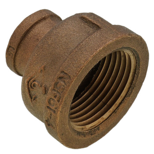 Everflow BRRC1000-NL 1 X 3/8 Reducing Coupling Brass Lead Free