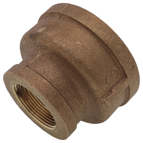 Everflow BRRC3001-NL 3 X 1-1/2 Reducing Coupling Brass Lead Free