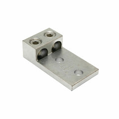 Burndy K2A31U2N Aluminum Universal Terminal, 2 Conductor, 2 Hole, 6 AWG (Str)-350 kcmil, 1/2 Stud, 1.75 Stud Hole Spacing