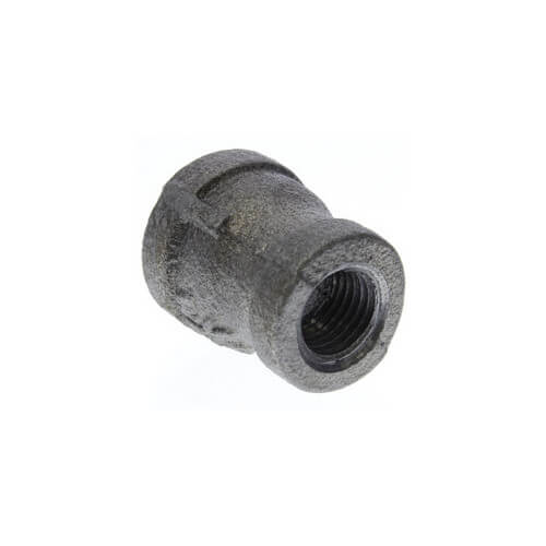 Everflow BXRC0340 | 3/4 X 3/8 Black XH Reducing Coupling 300# | Everflow