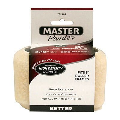 BSC PREFERRED Bsc Preferred MPS38-2PK Knit Roller Cover 3in 3/8in Nap 2 Pack