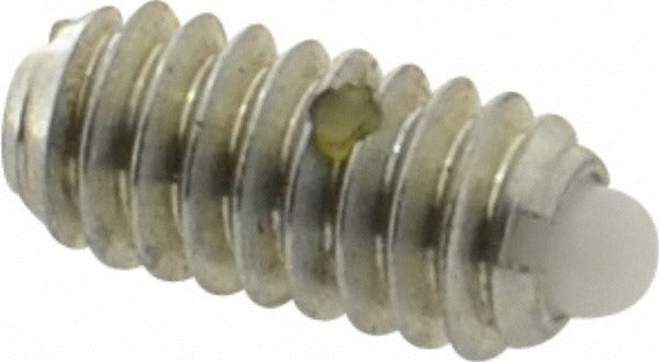 VLIER Vlier NM54N Threaded Spring Plunger 1/4-20 Steel Locking