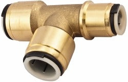 WATTS Watts 0652032 Push-to-connect Tee Fitting 3/4x1/2x3/4