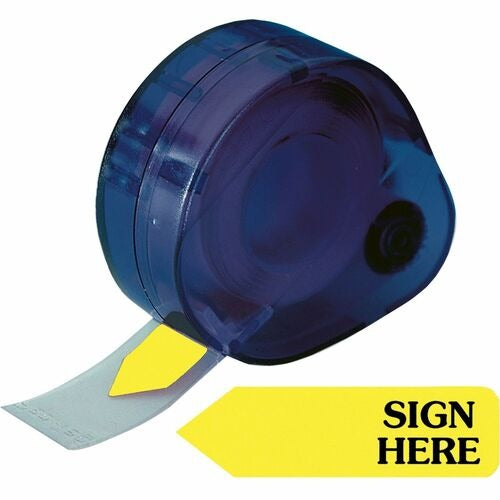 REDI-TAG Redi-tag RTG81014 Sign Here Flags Yellow 120 Pack