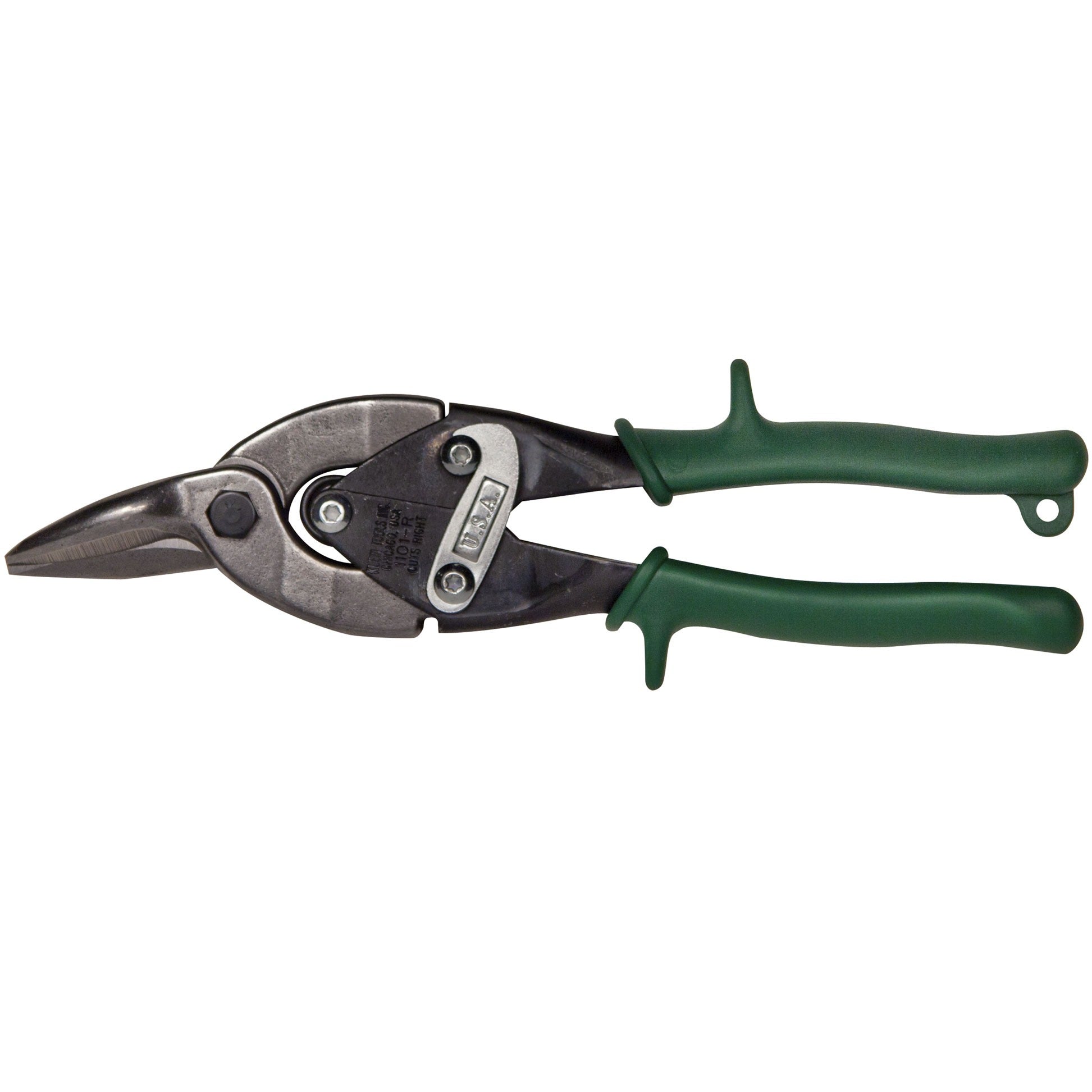 KLEIN TOOLS Klein Tools 1101R Bulldog Offset Aviation Snip (Right/Straight) 1201R