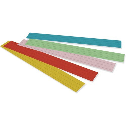 PACON Pacon PAC73400 Sentence Strips Rainbow Colors 100 Pack