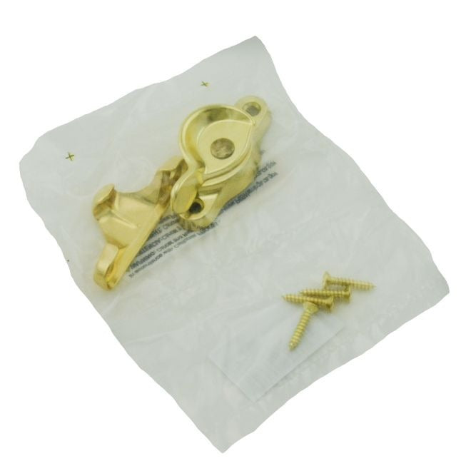 IVES Ives 07A3 Window Lock Bright Brass Finish
