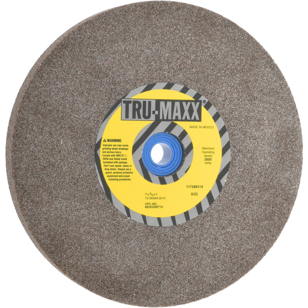 TRU-MAXX Tru-maxx 66253269715 Grinding Wheel 7in 60 Grit Aluminum Oxide