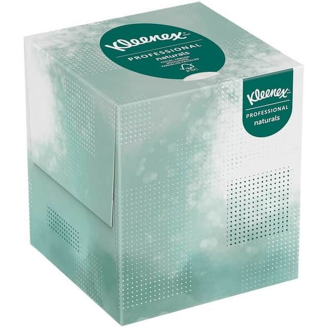 KIMBERLY-CLARK Kimberly-Clark KCC21272CT Kleenex Naturals Facial Tissue 90/Box 36/Carton