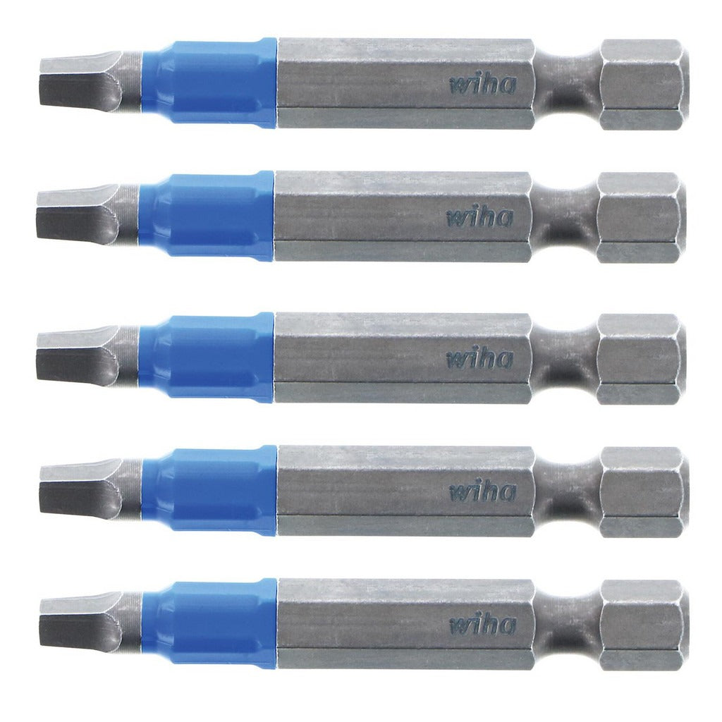 WIHA Wiha 70282 Square No. 2 Power Bit 1/4 Hex 2 in 5 Pack