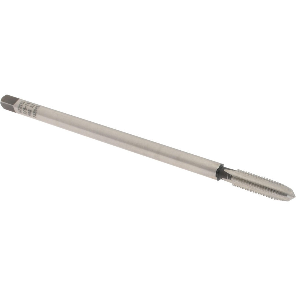 HERTEL Hertel 87004 Plug Hand Pulley Tap 3/8-16 Unc 4 Flute