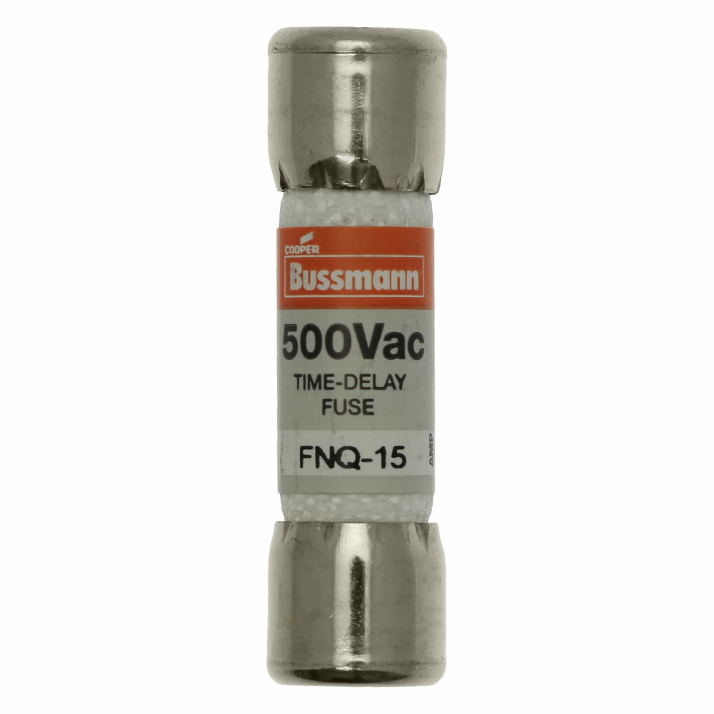 Bussmann FNQ-15 500v 15amp Time-Delay Midget Fuse