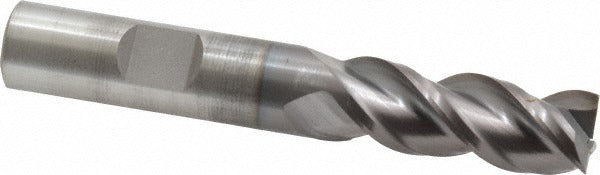 CLEVELAND CONTROLS Cleveland C40077 Square End Mill 1/2 in 3 Flute Powdered Metal
