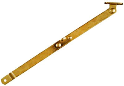 NATIONAL HARDWARE National Mfg N208-611 Folding Shelf Support 9.75 in Brass