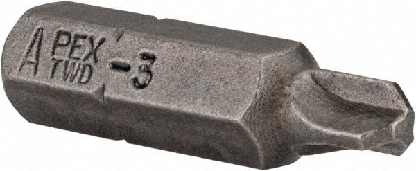 APEX Apex TWD-3 Tri-wing Power Screwdriver Bit Size 3