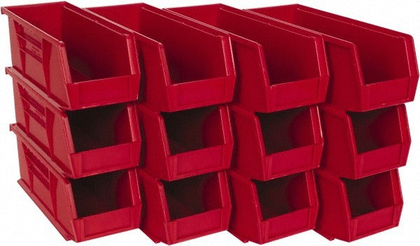 QUANTUM STORAGE SYSTEMS Quantum Storage QUS224RDCS Hopper Stacking Bin Red