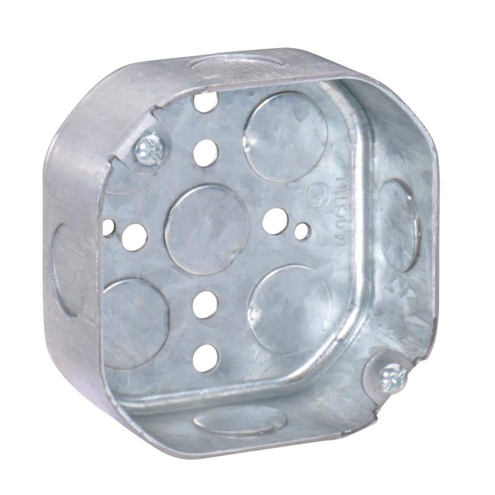 SOUTHWIRE Southwire 54151-1/2-UPC Old Work 4 In. x 4 In. Octagon Box (4 in x 4 in x 1-1/2 in)