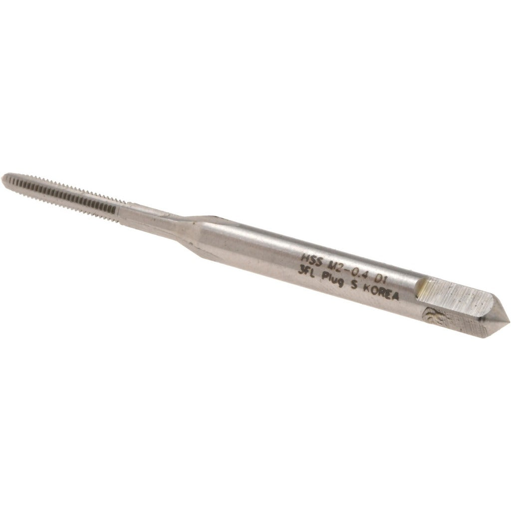 HERTEL Hertel K020041AS M2x0.40 Metric Coarse Straight Flute Tap