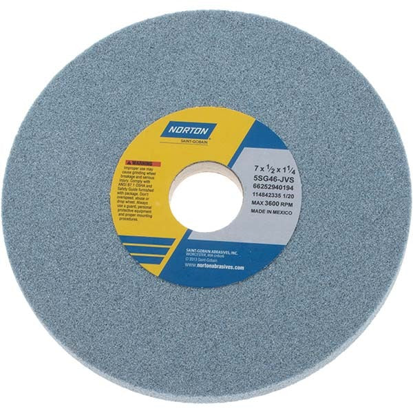 NORTON Norton 66252940194 Surface Grinding Wheel 46 Grit 7in