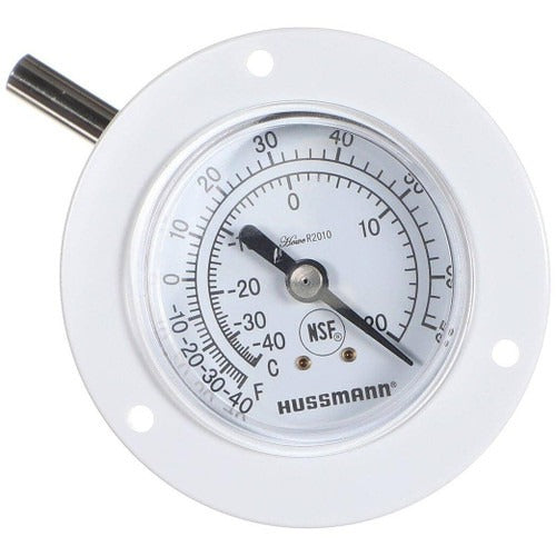 HUSSMANN Hussmann 0443309 2-Dial Thermometer (2 inches Dial / Each) HUS0443309