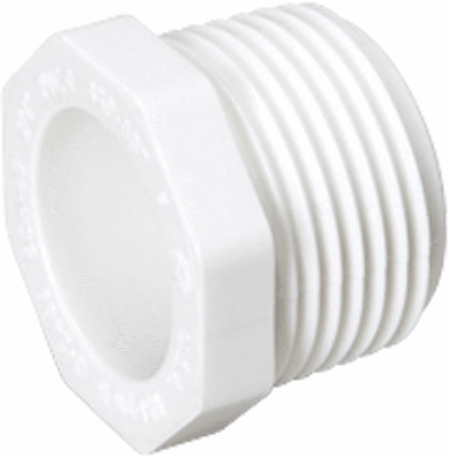 Mueller 450-010 PVC Plug 1MPT Schedule 40